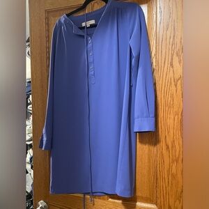 Loft mid / mini dress tie waist